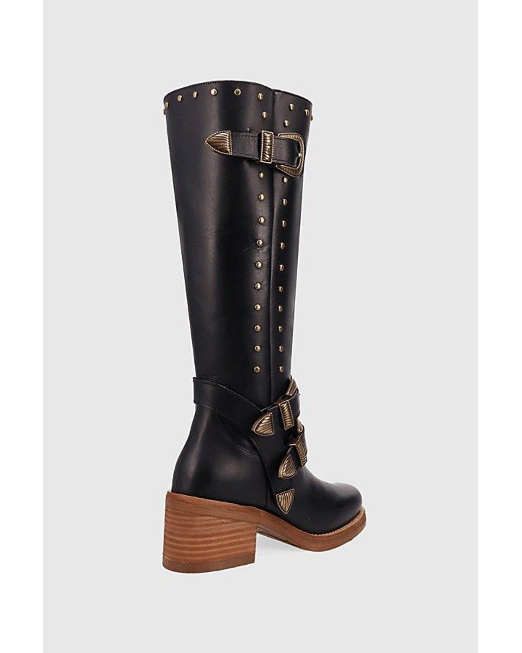 Dingo Black Fillmore Leather Boot