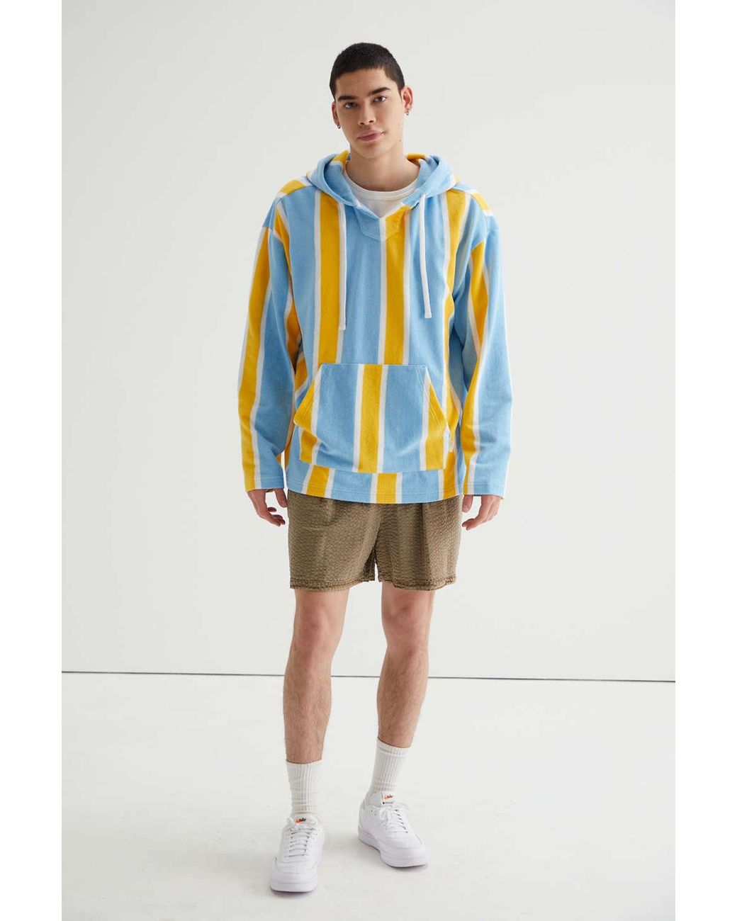 Urban outfitters shop striped hoodie