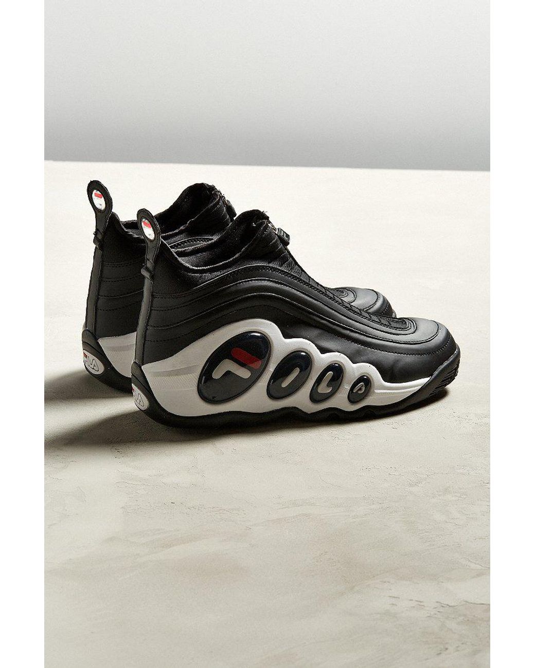 Fila Fila Bubbles Zip Sneaker in Black for Men | Lyst