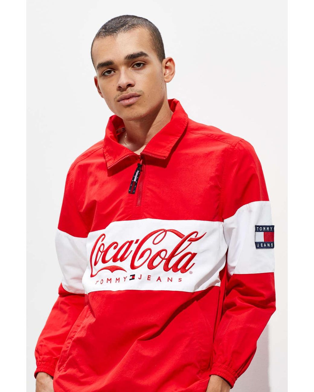 Hilfiger X Coca-cola Jacket Red for | Lyst