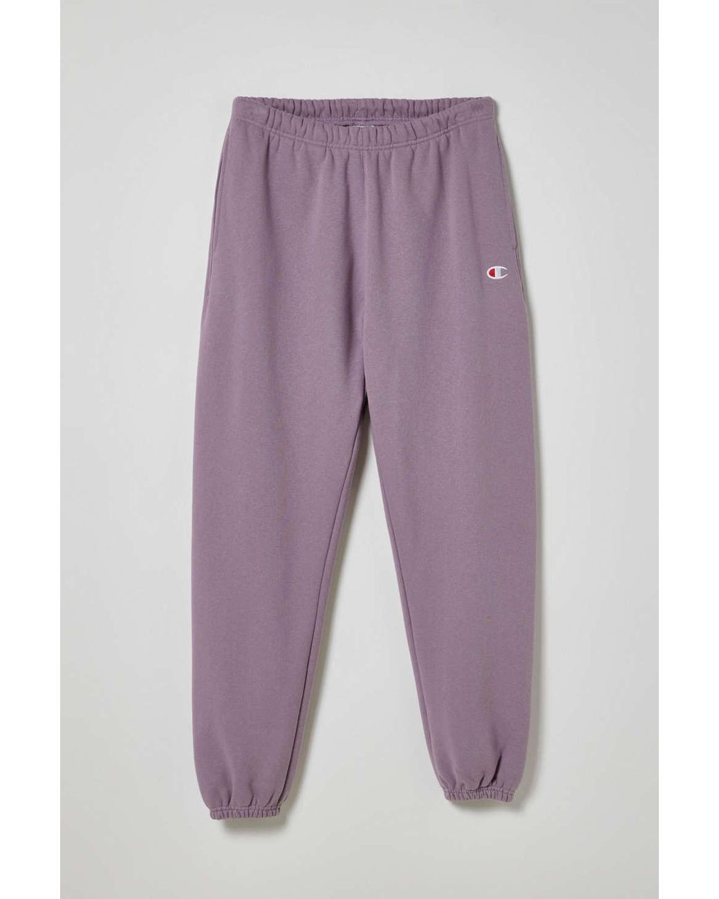 Champion Reverse Weave Joggers, Urban Lilac, Small C Logo, Women's  Sweatpants