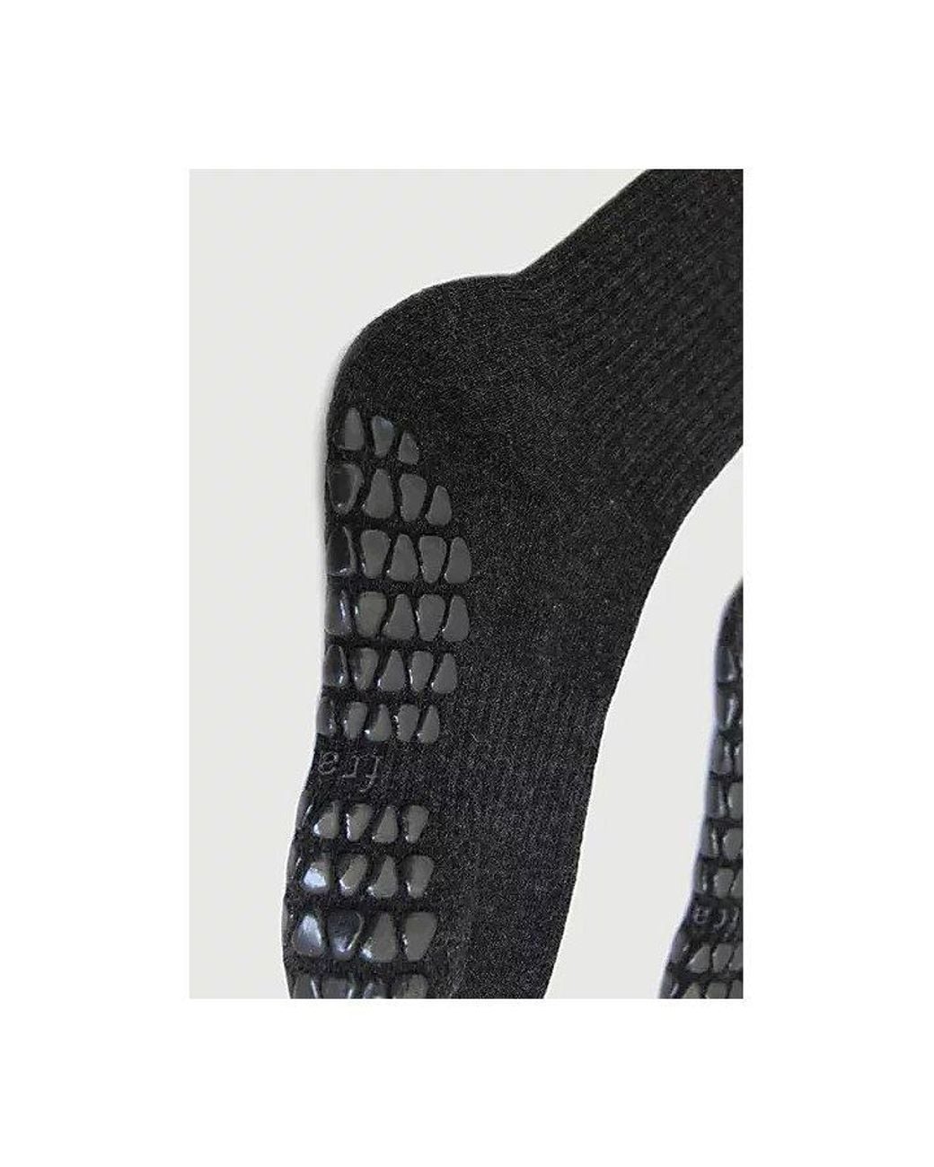 Fraise Black Classic Crew Grip Sock for men