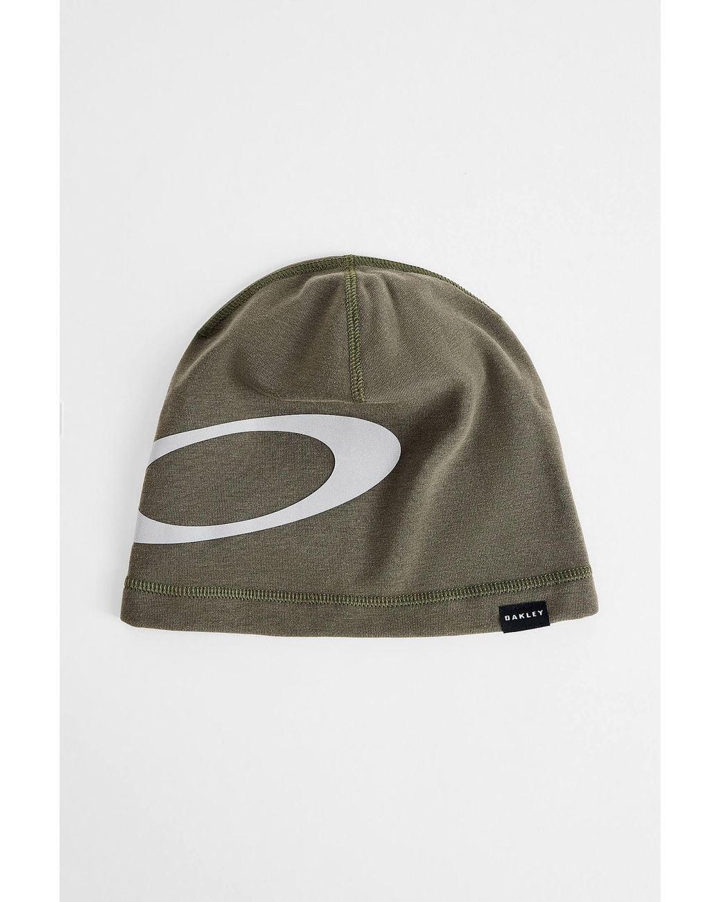 Oakley Green Olive Skull Cap Beanie for men