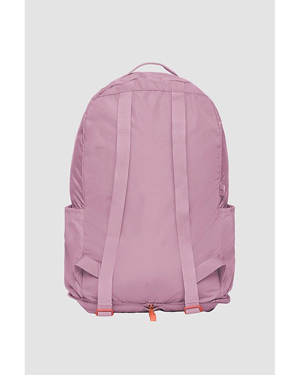 BABOON TO THE MOON Pink Packable Backpack