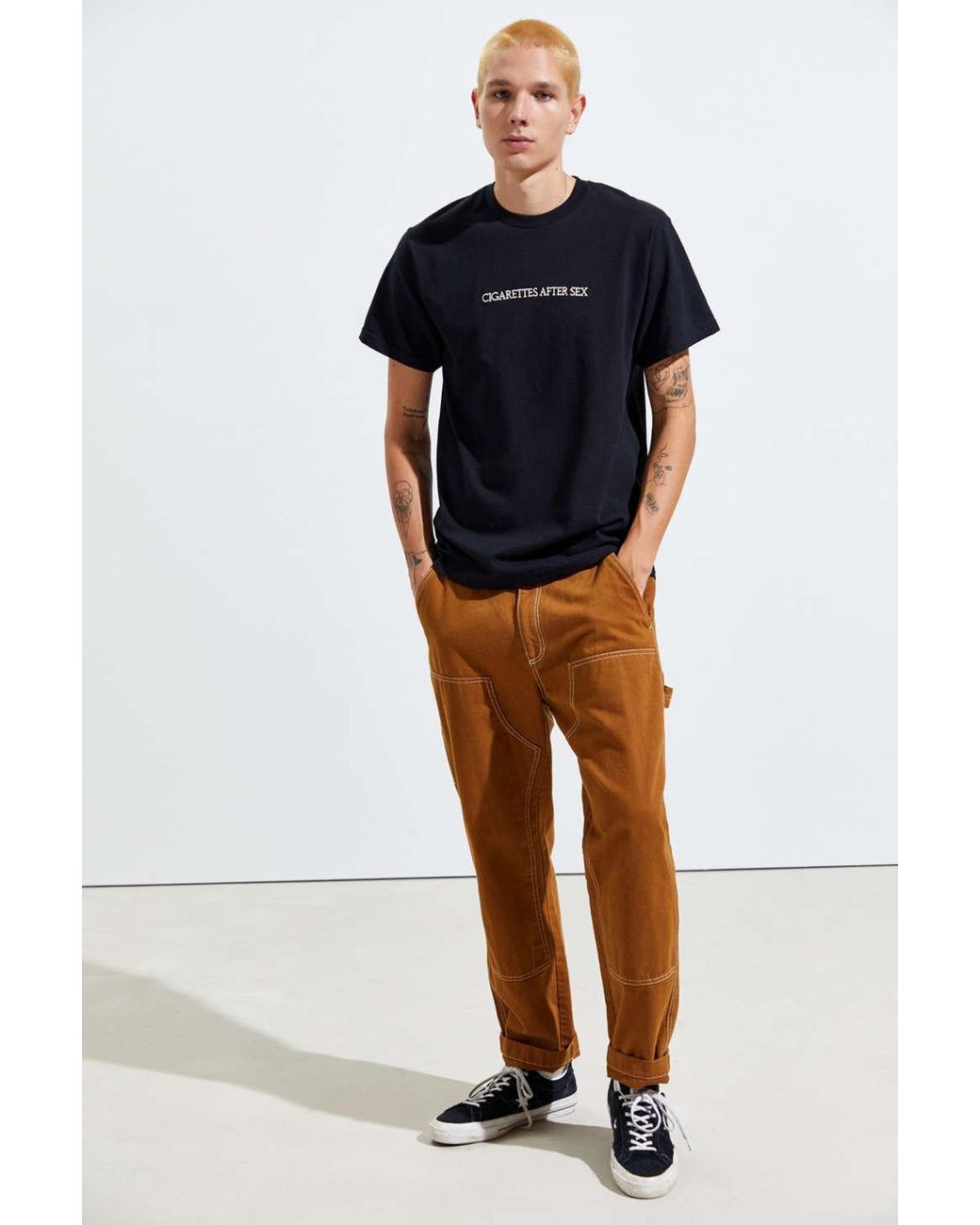 cigarettes after sex outfits Urban Outfitters Cigarettes After Sex Tee for Men