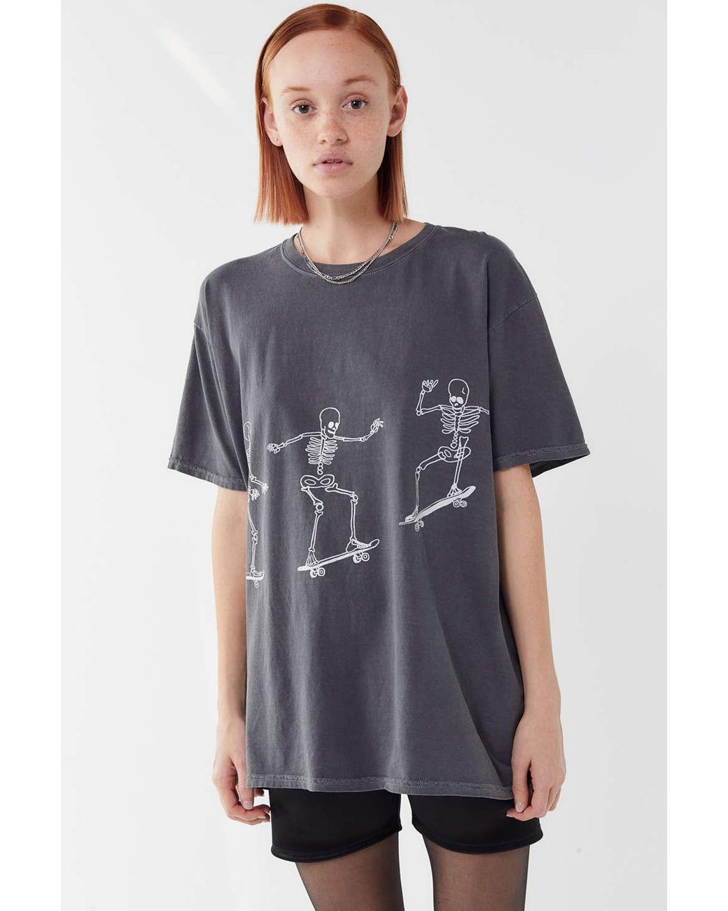 Project Social T Skateboard Skeletons Tee in Black Lyst