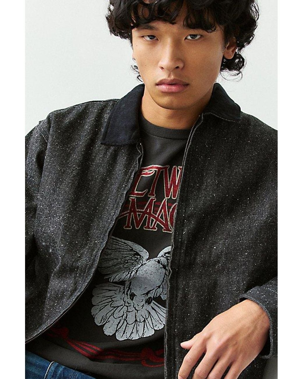 BDG Black Kasper Winter Work Jacket for men