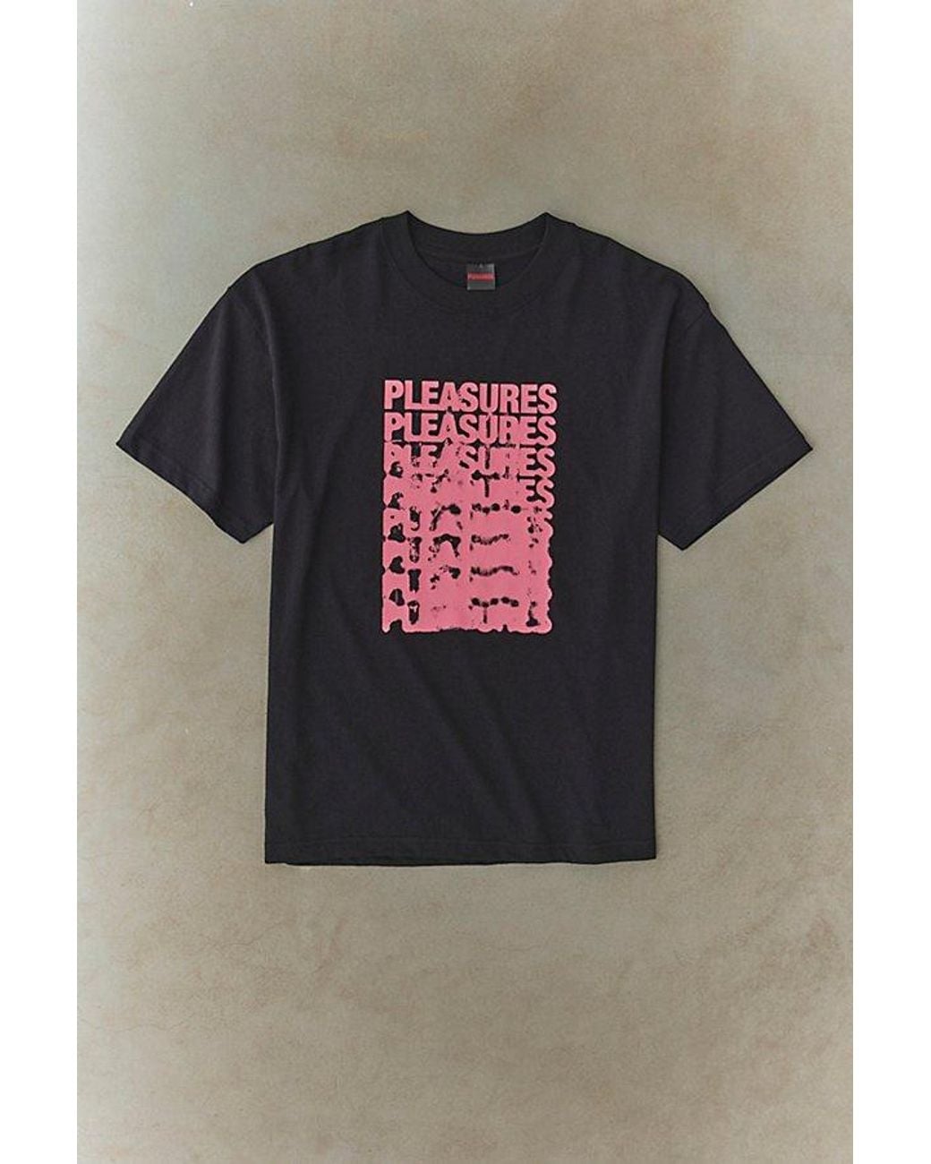 Pleasures Gray Immolate Graphic Tee for men