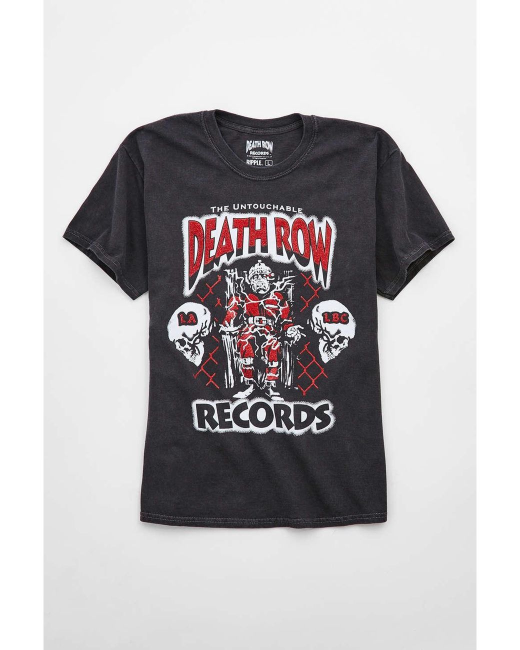White and red death row shirt clearance