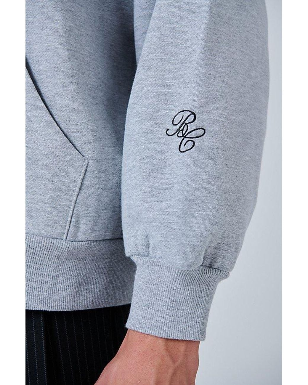 B.Cools Gray B. Cools Scribe 2 Hoodie for men