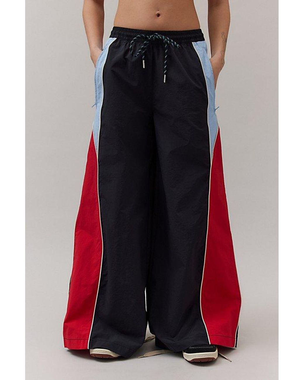 BDG Adrienne Nylon Track Pant in White | Lyst