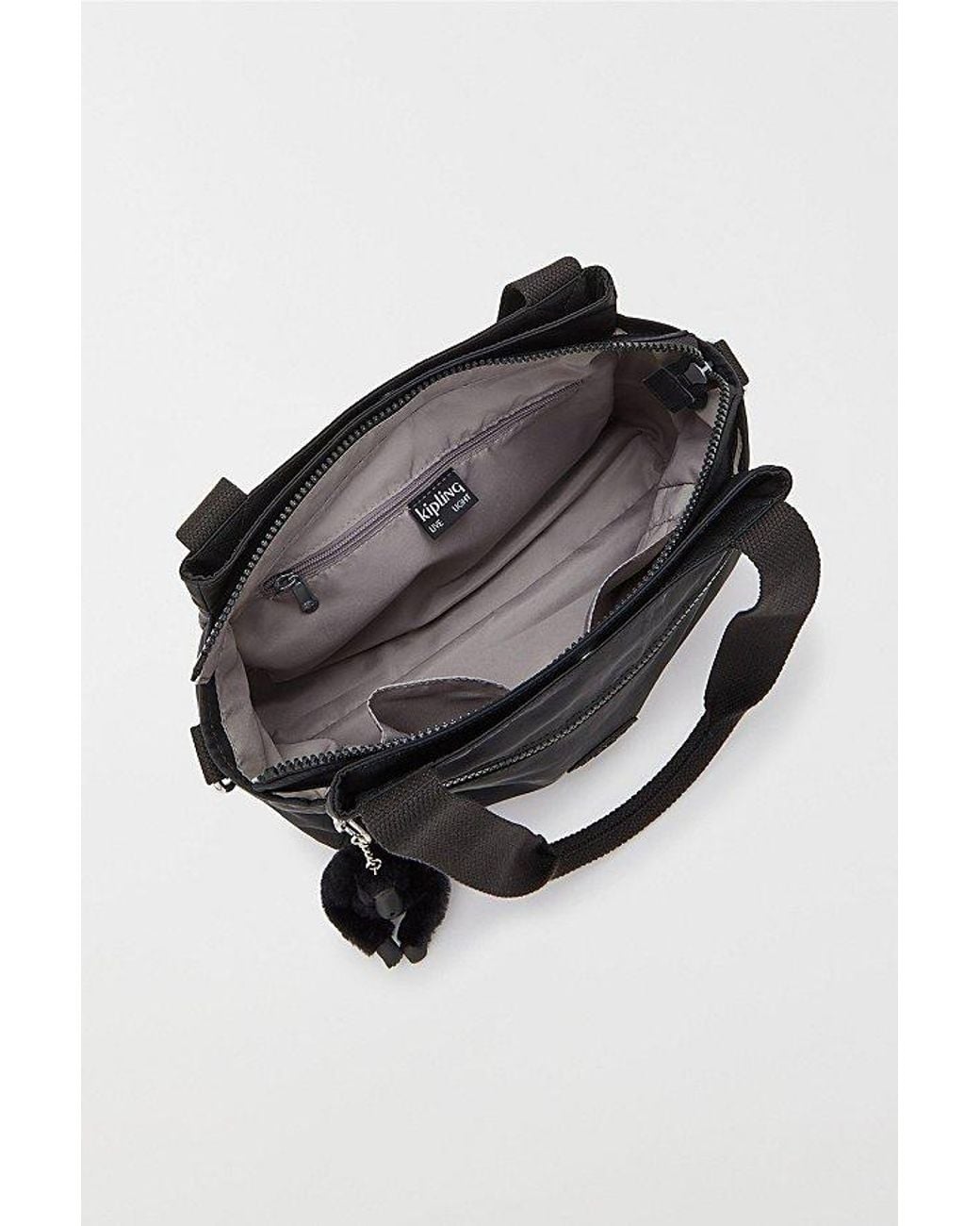 Kipling Black Elysia Nylon Shoulder Bag