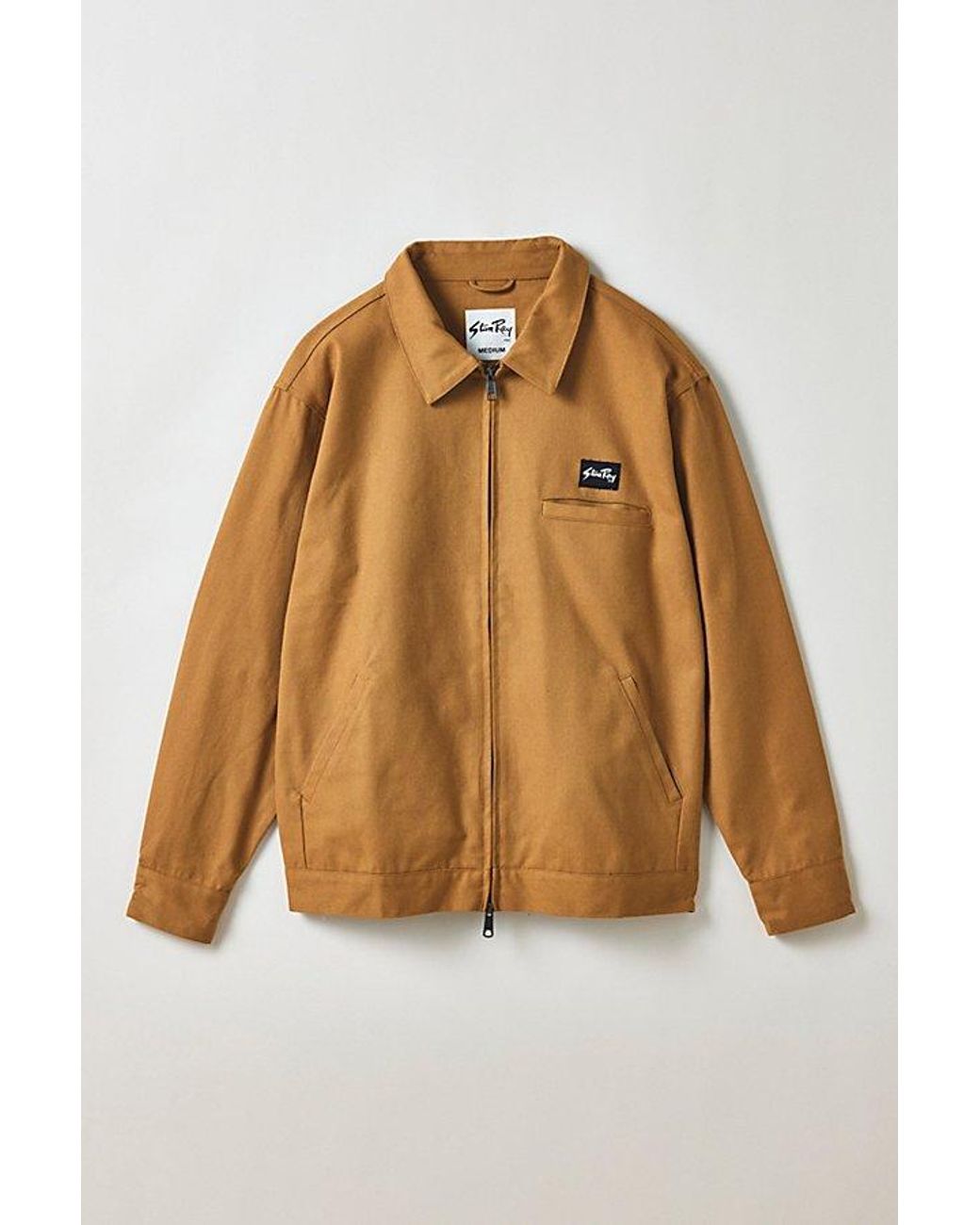 Stan Ray Brown Solid Garage Jacket for men