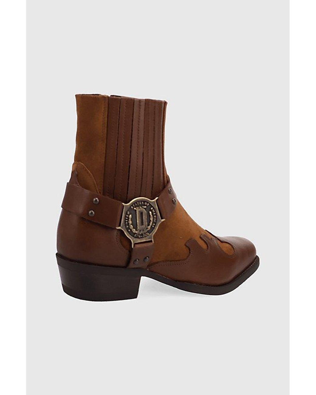 Dingo Brown Bandit Leather Boot for men