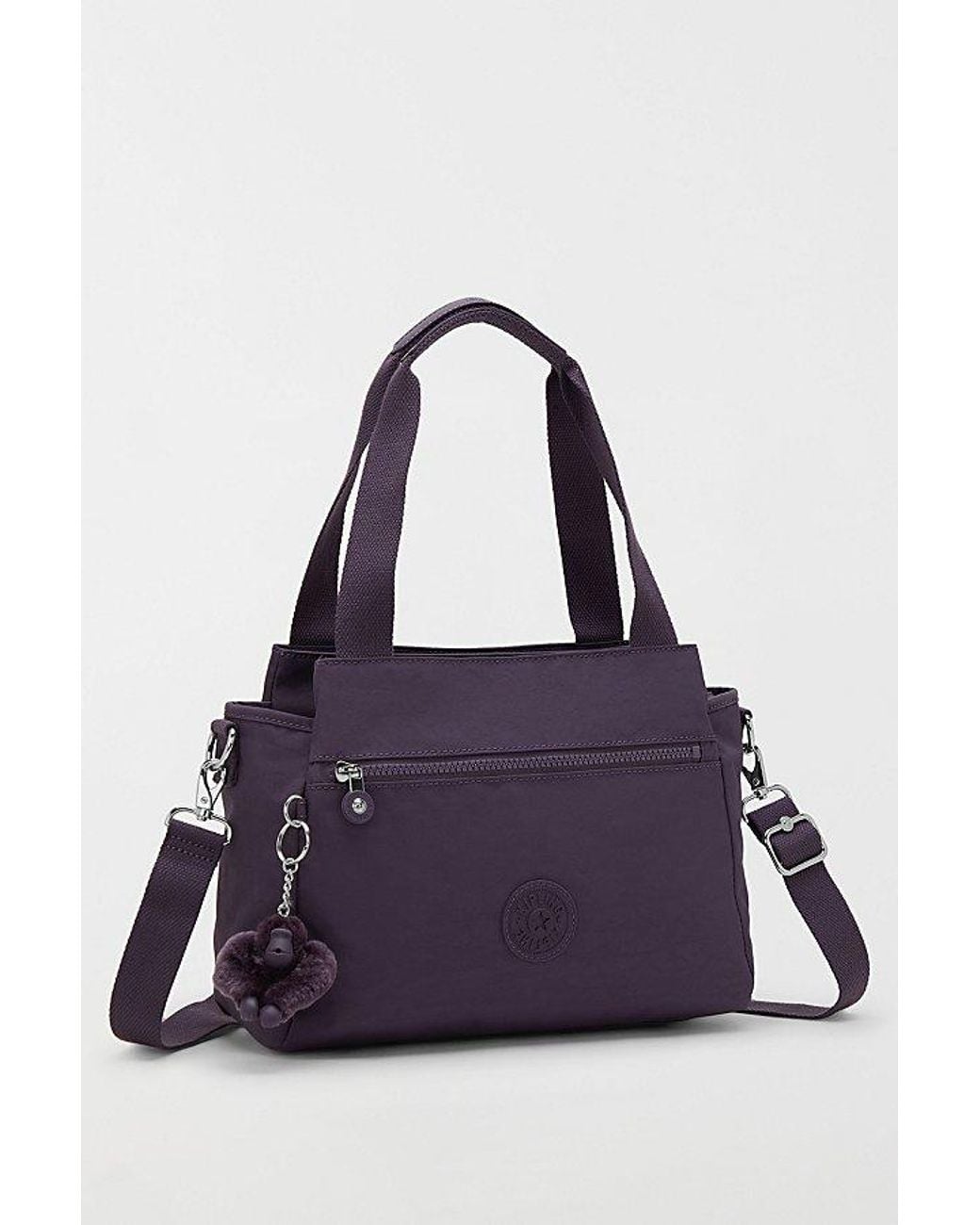 Kipling Blue Elysia Nylon Shoulder Bag