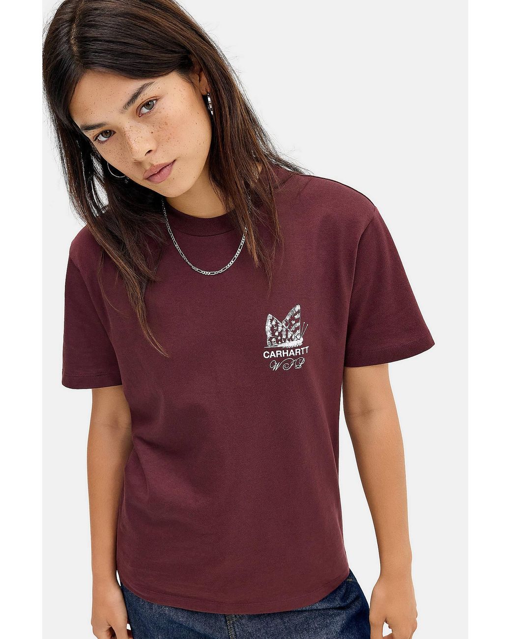 Carhartt Red Silver Cups Graphic Tee