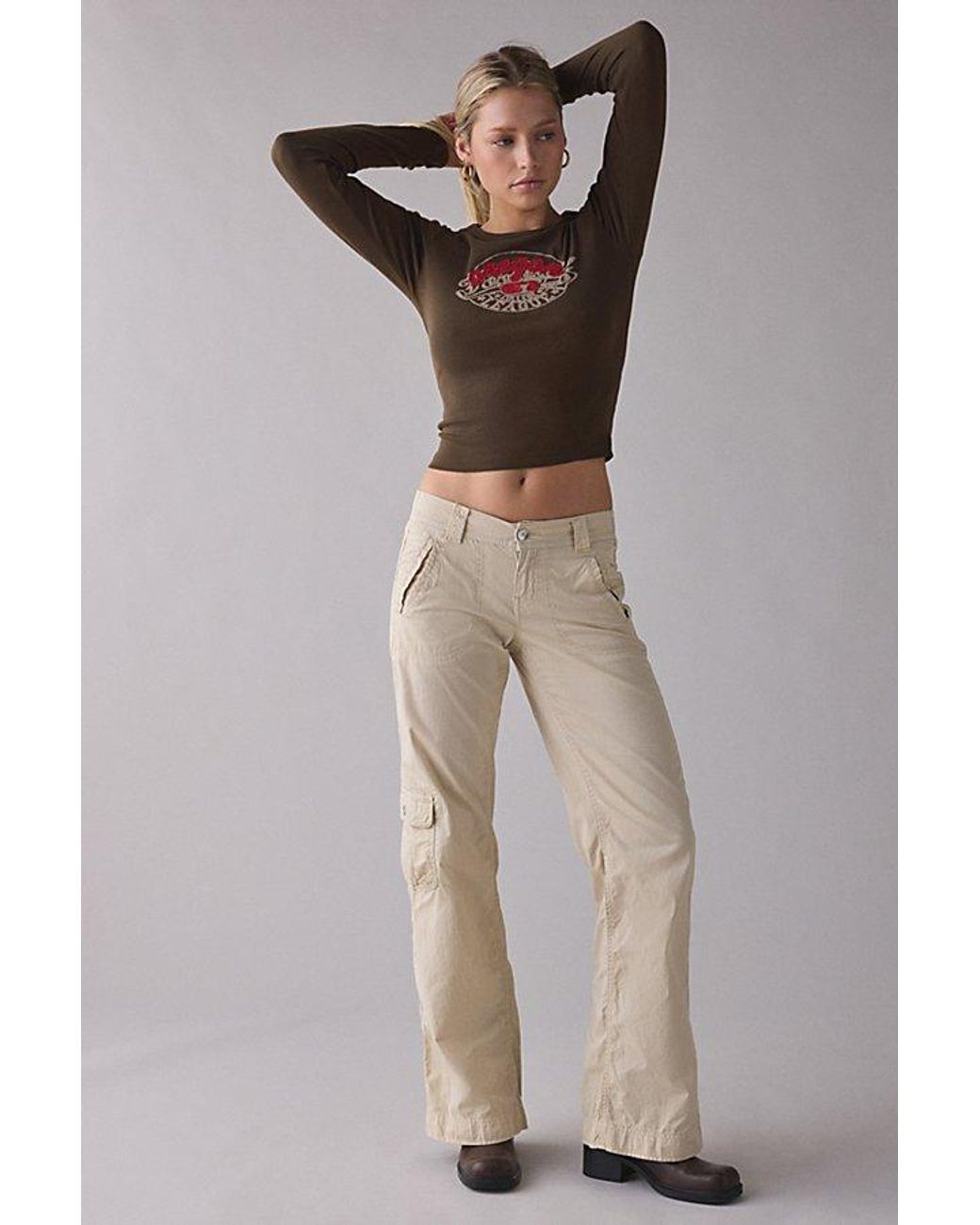 BDG Natural 360 Utility Low-Rise Straight Leg Pant
