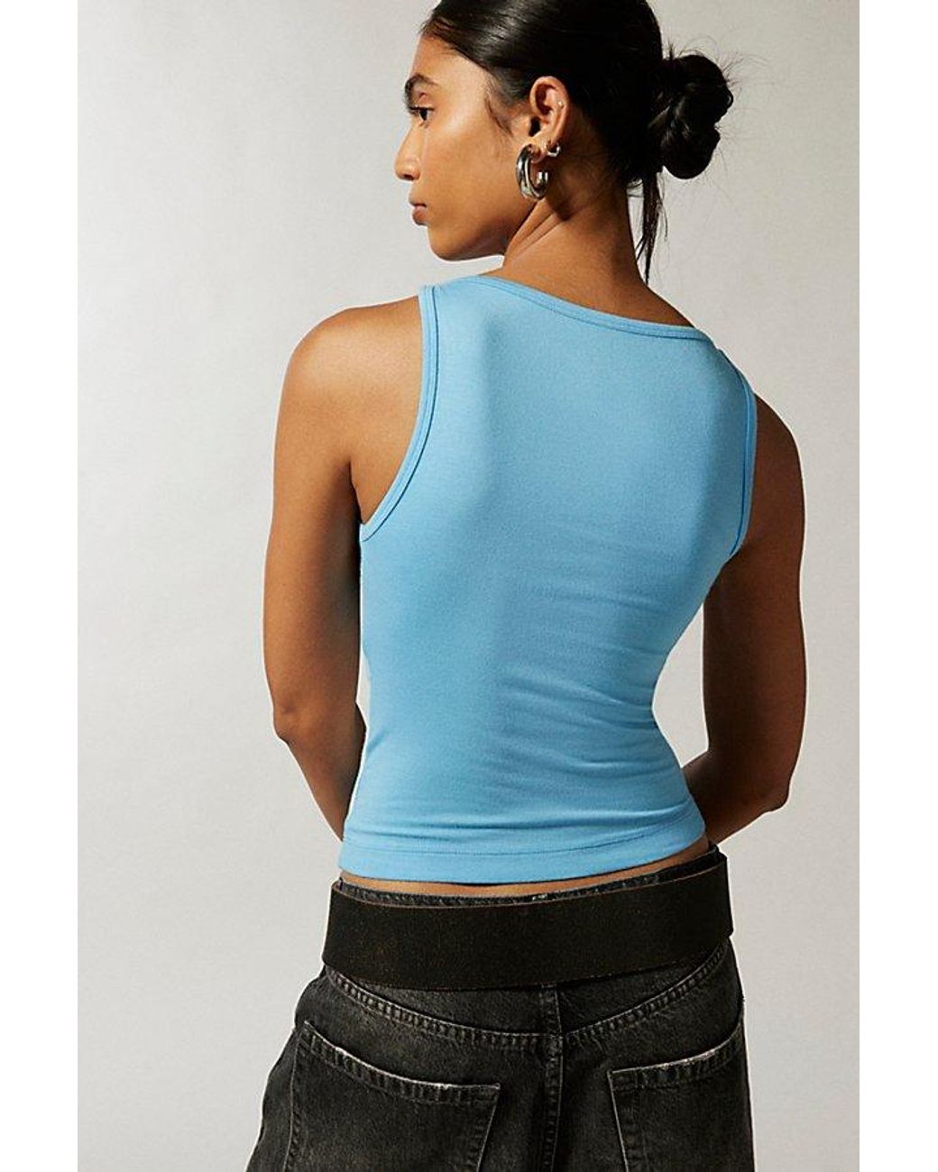 トップス draw boatneck tanktop Pima Cotton Bateau Neck Tank | Talbots