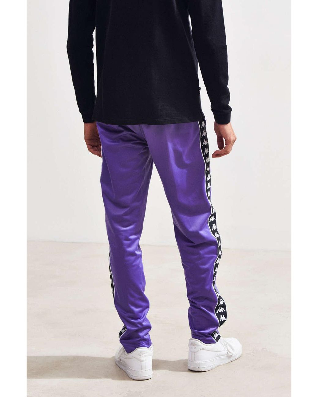 Kappa Banda Astoria Slim Track Pant in Purple for Men | Lyst Canada
