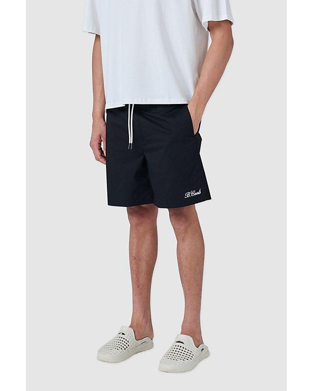 B.Cools Black B. Cools Amphibious Shorts for men