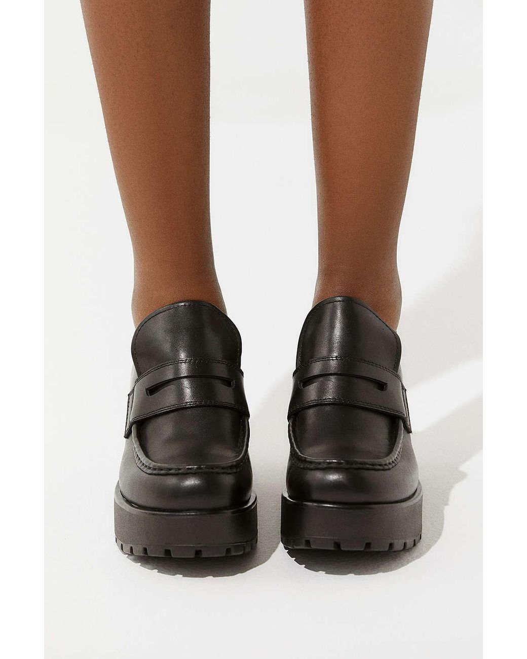 Vagabond Shoemakers Dioon Platform Loafer in Black Lyst
