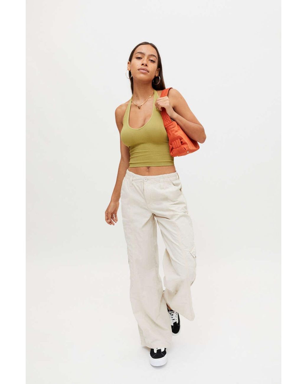 Out From Under Jackie Seamless Zip-Up Halter Bra Top  Urban Outfitters  Japan - Clothing, Music, Home & Accessories