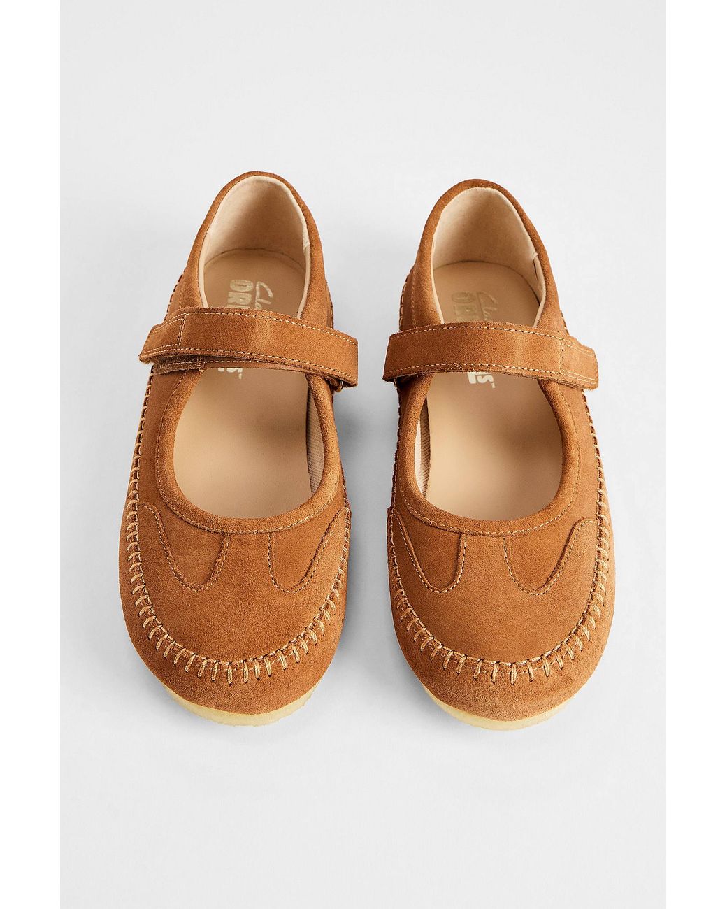 Clarks Brown Clark Originals Ginger Tor Low Bar Suede Trainers
