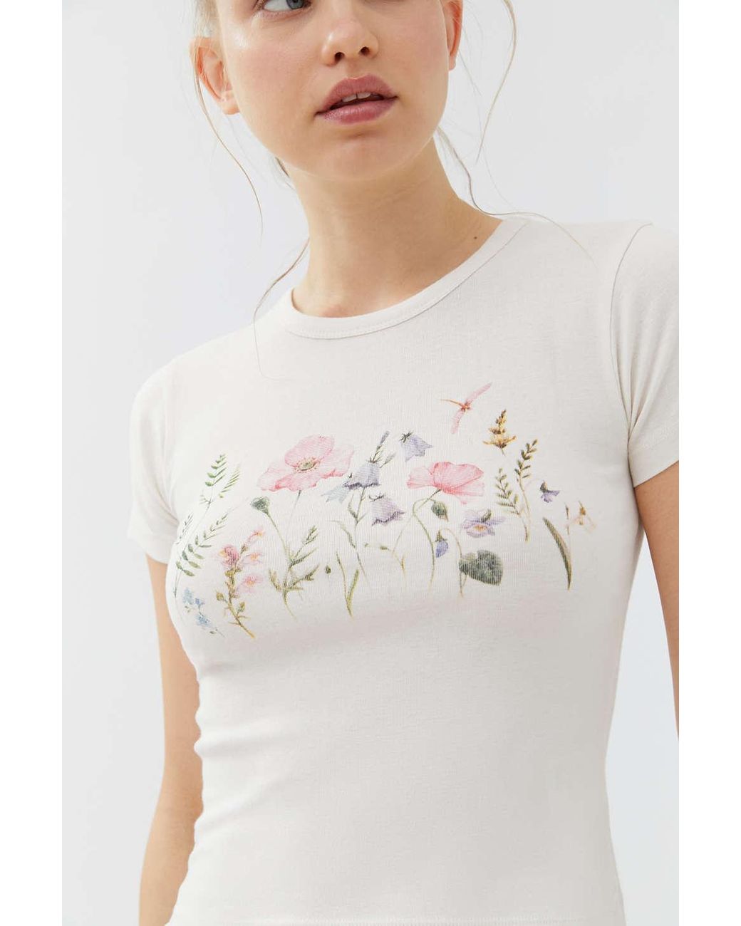 flower t shirt urban outfitters