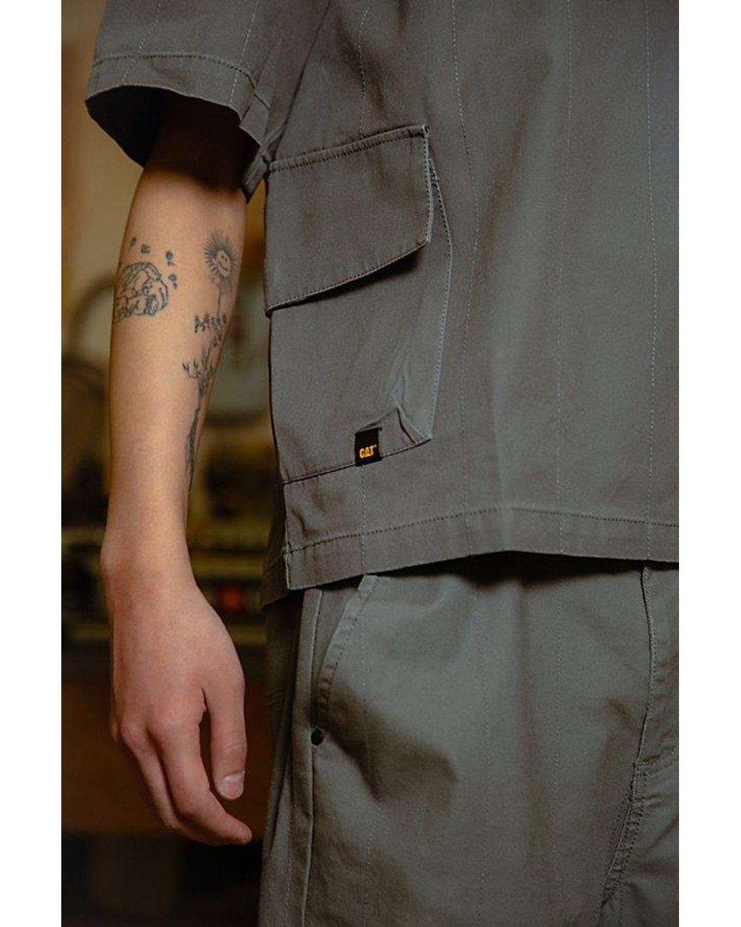 CAT X Reclaimed LA UO Exclusive Zip-Up Vest | Urban Outfitters
