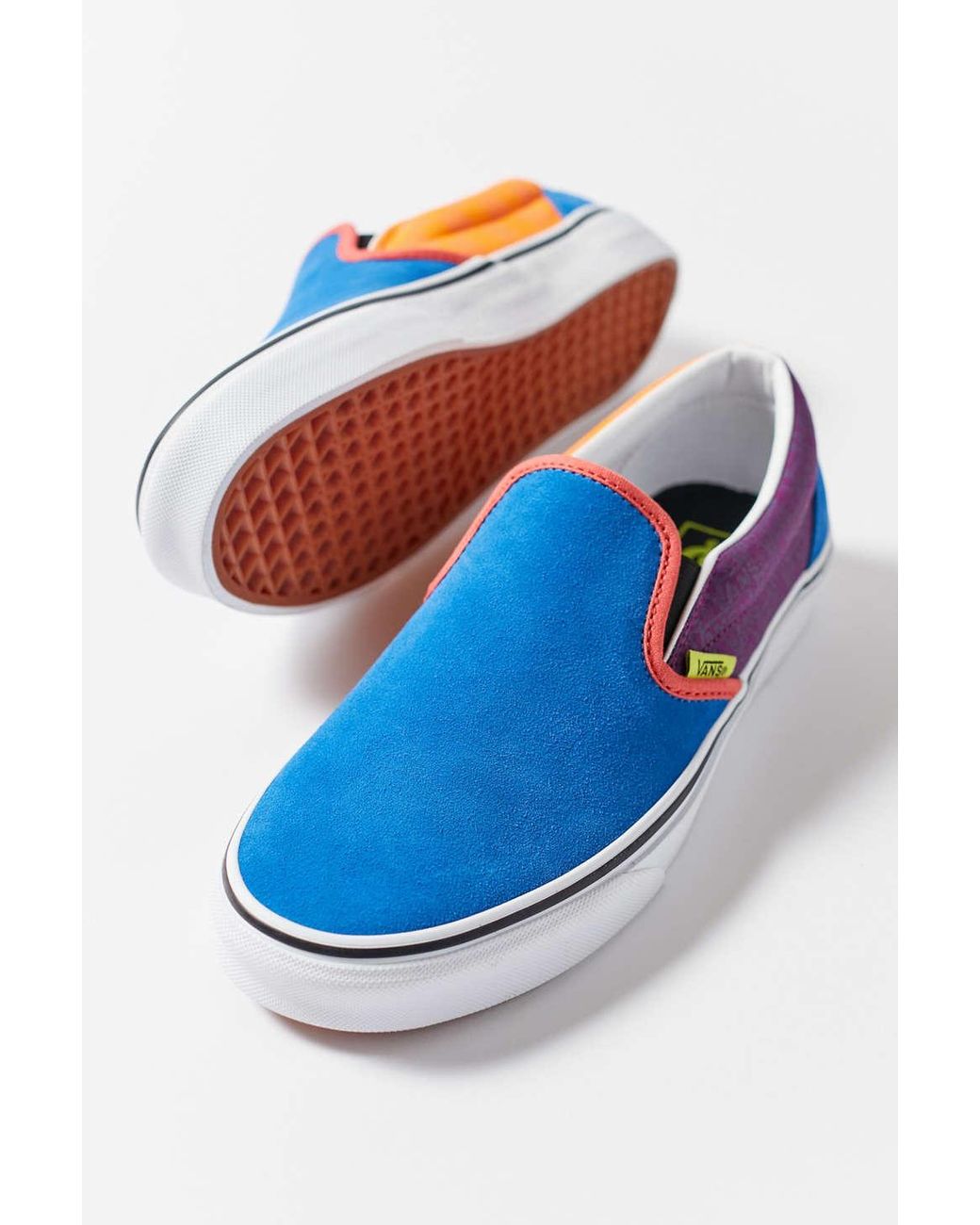 vans color block slip on