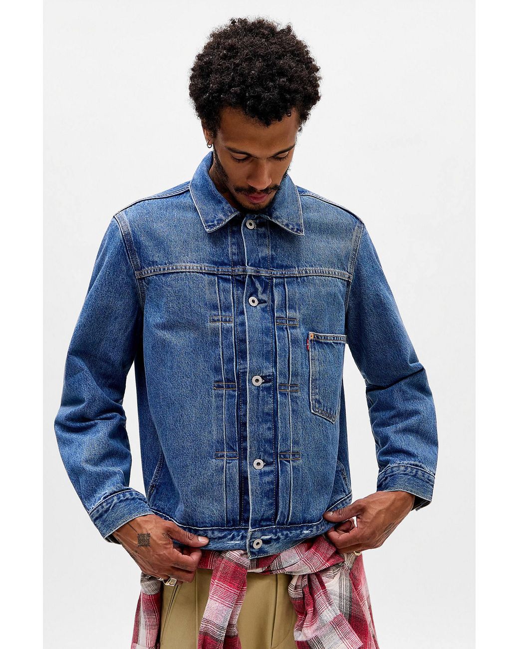 Levi's Blue Dancing Queen Type I Denim Jacket for men