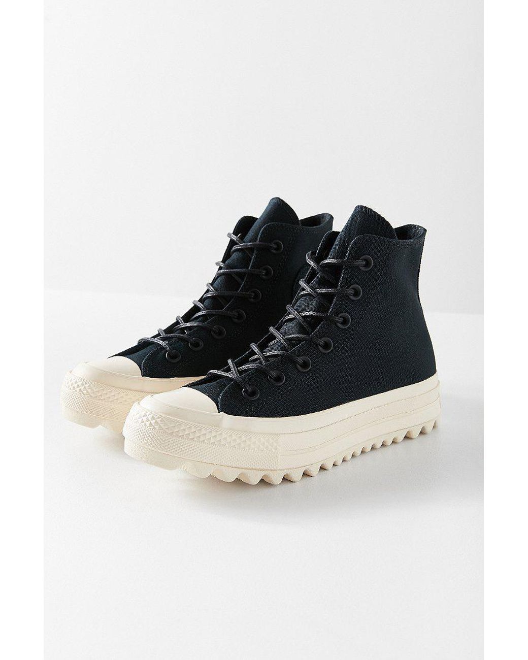 Converse Converse Chuck Taylor All Star Lift Ripple High Top Sneaker in  Black for Men | Lyst Canada