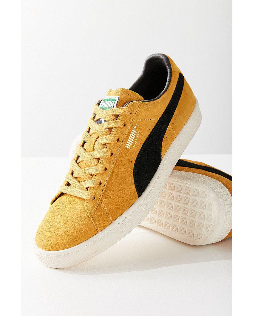 PUMA Puma Suede Classic Archive Sneaker in Mustard (Yellow) for Men | Lyst
