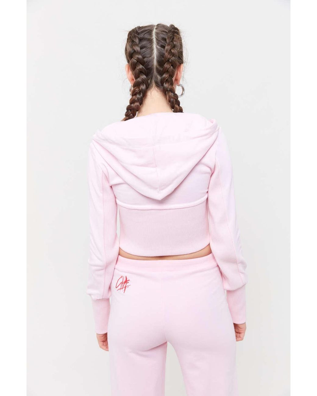I.AM.GIA I.am. Gia Pamela Zip-up Hoodie Sweatshirt in Pink | Lyst