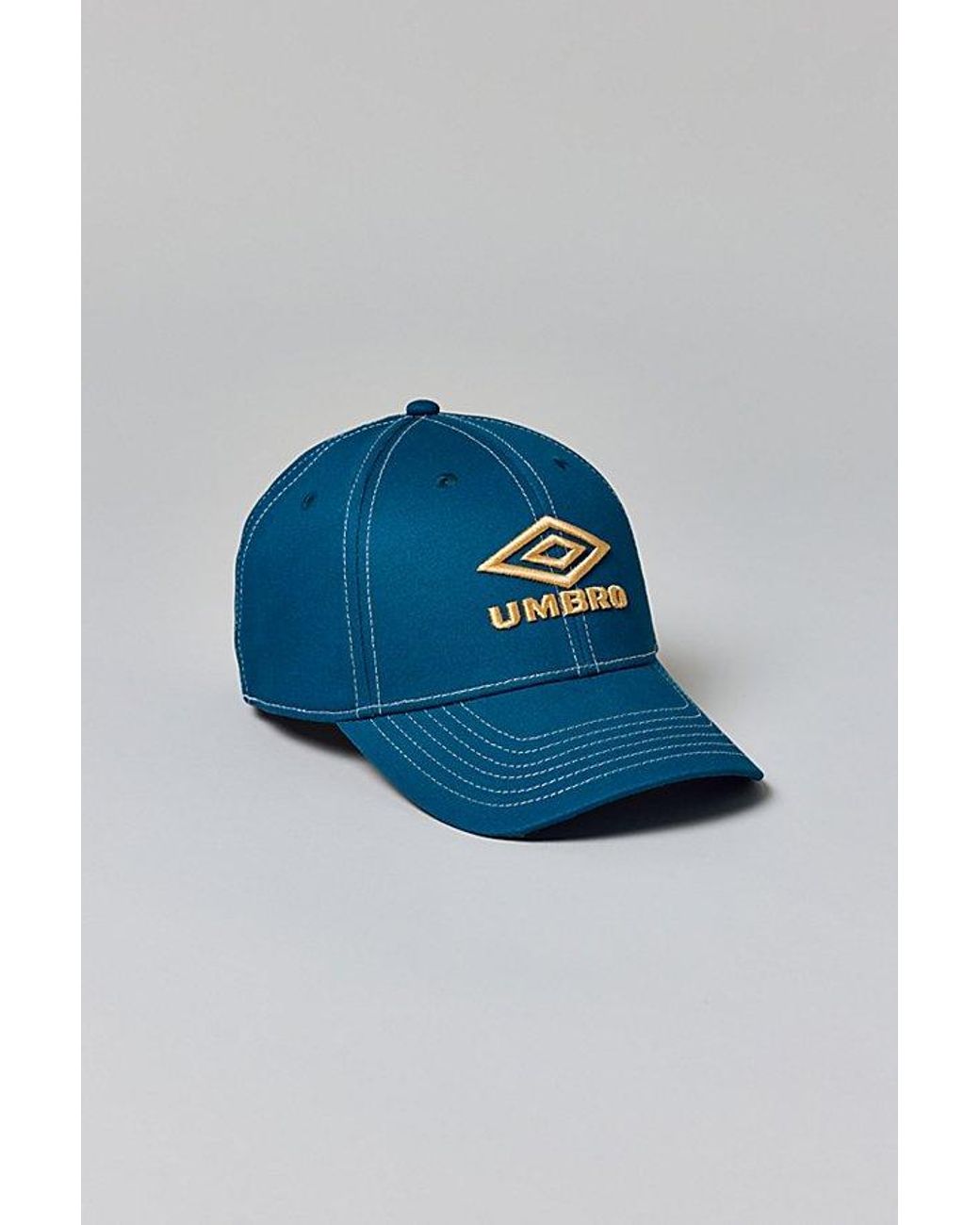 Umbro Stacked 3D Logo Hat in Blue for Men | Lyst
