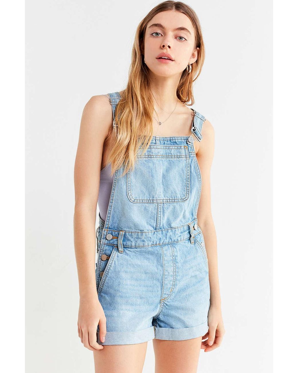 Bdg linda denim shortall best sale overall
