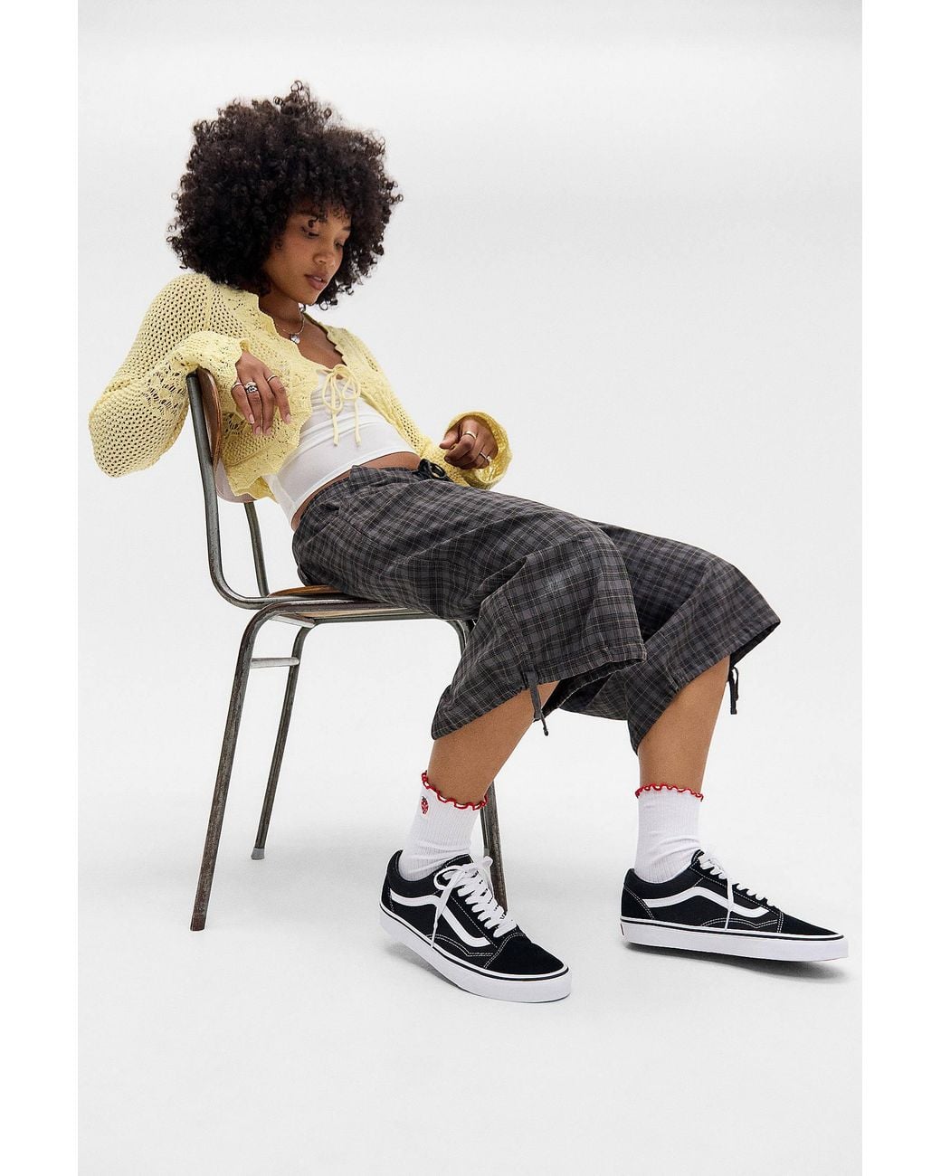 Vans Black & White Old Skool Trainers