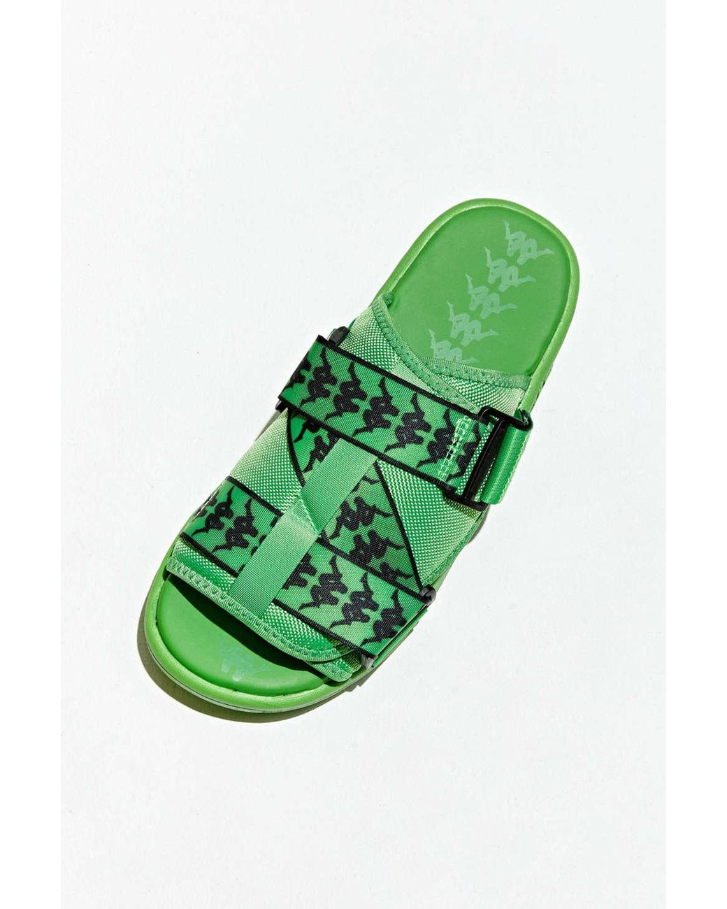 Kappa Rubber Banda Mitel 1 Sandal in Neon Green (Green) for Men | Lyst