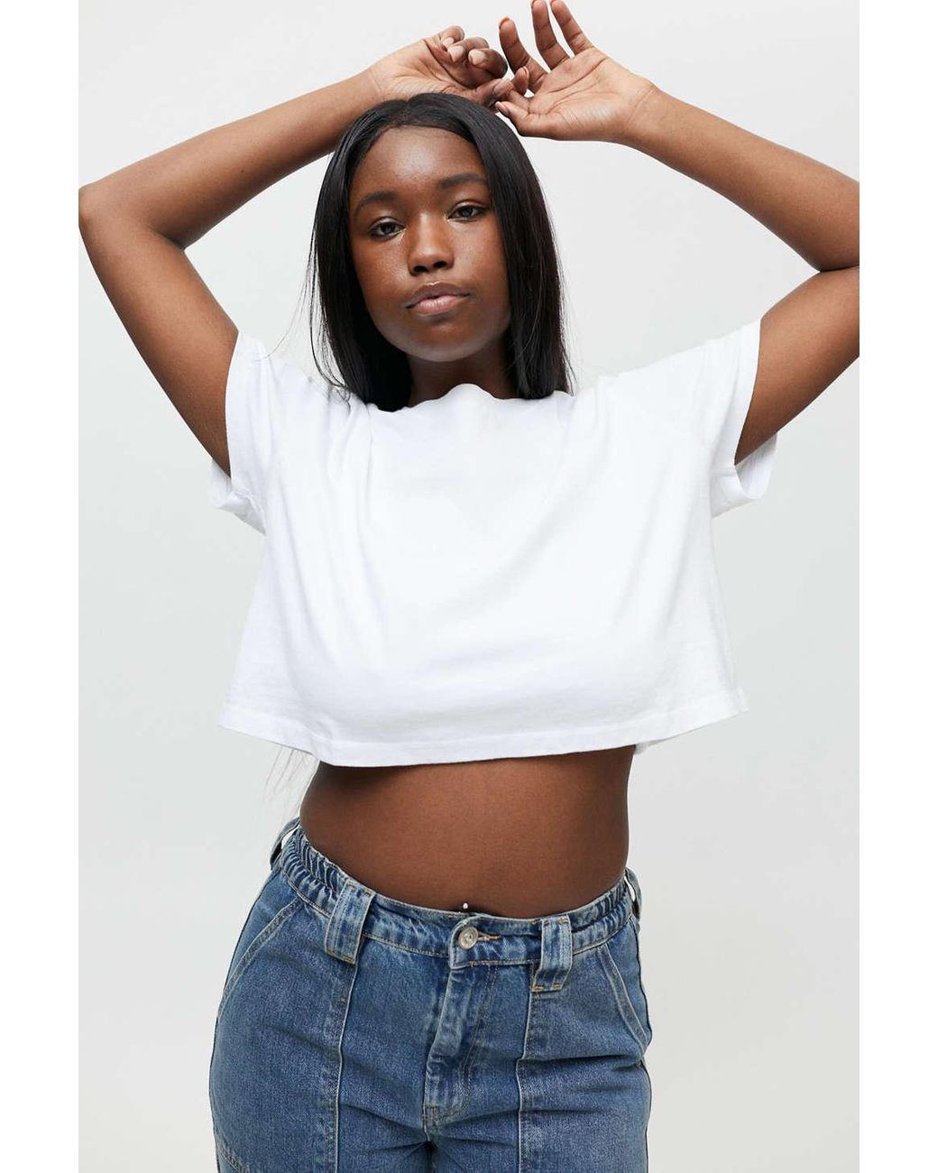 uo striped best friend tee