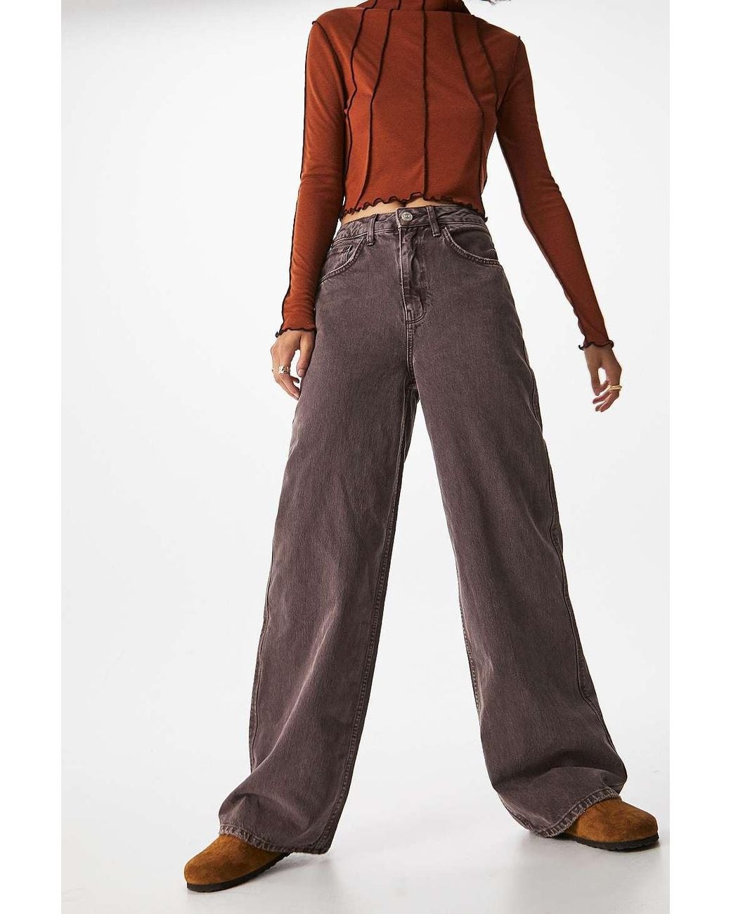 BDG Denim Washed Chocolate Puddle Jeans 