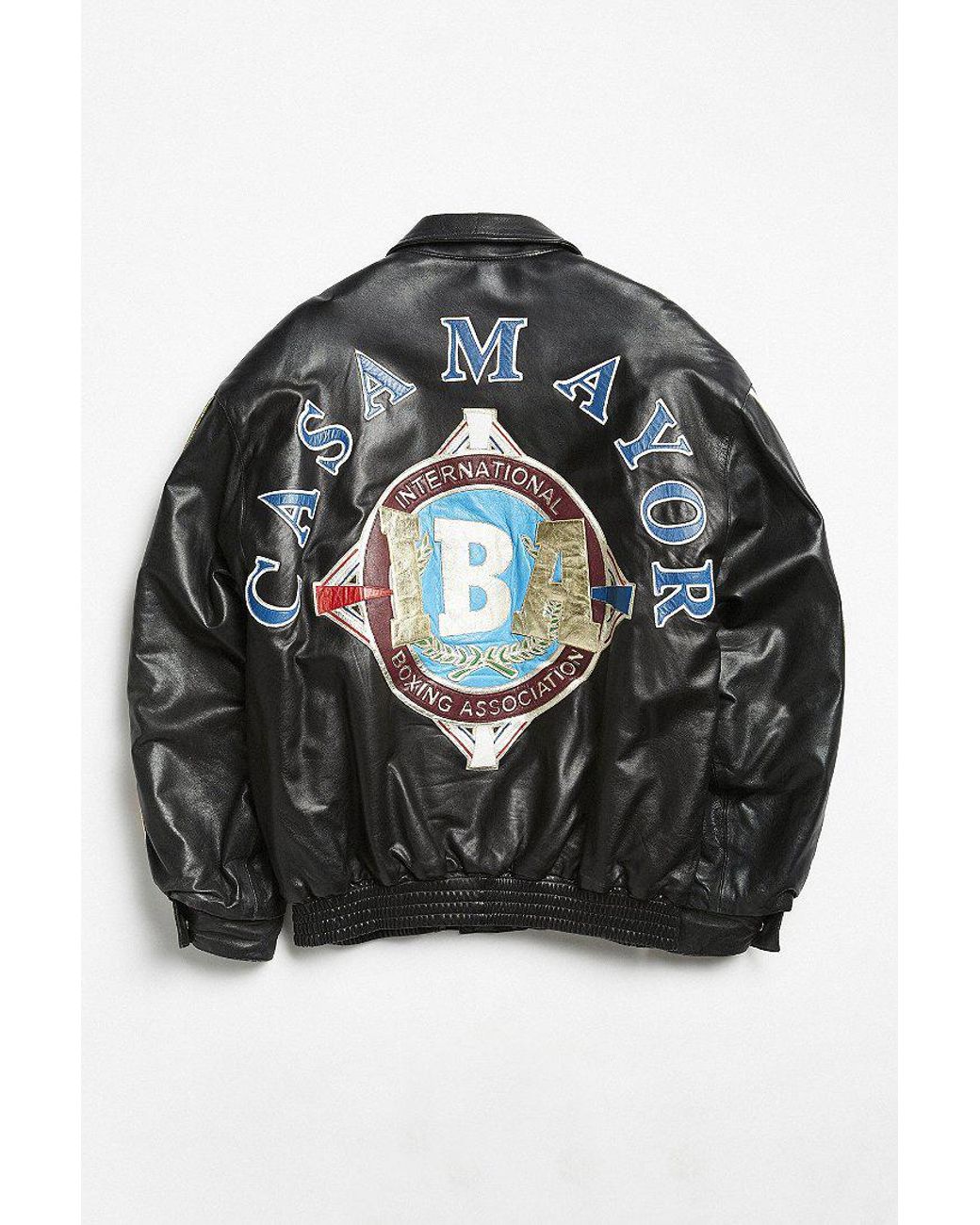 Urban Outfitters Vintage International Boxing Bomber Jacket in Black for  Men | Lyst