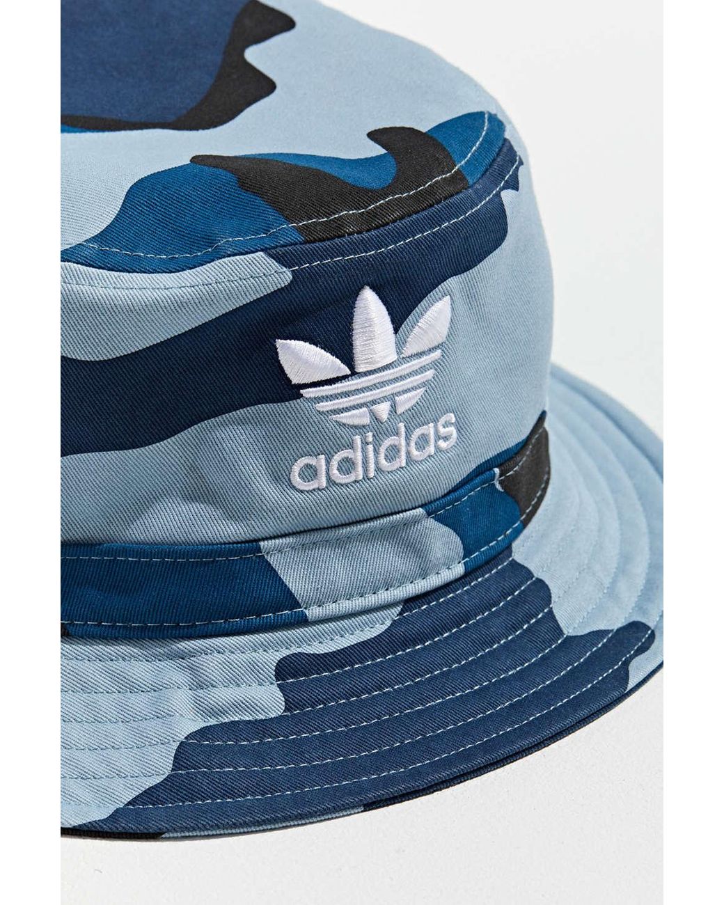 adidas Adidas Originals Camo Bucket Hat in Blue for Men | Lyst