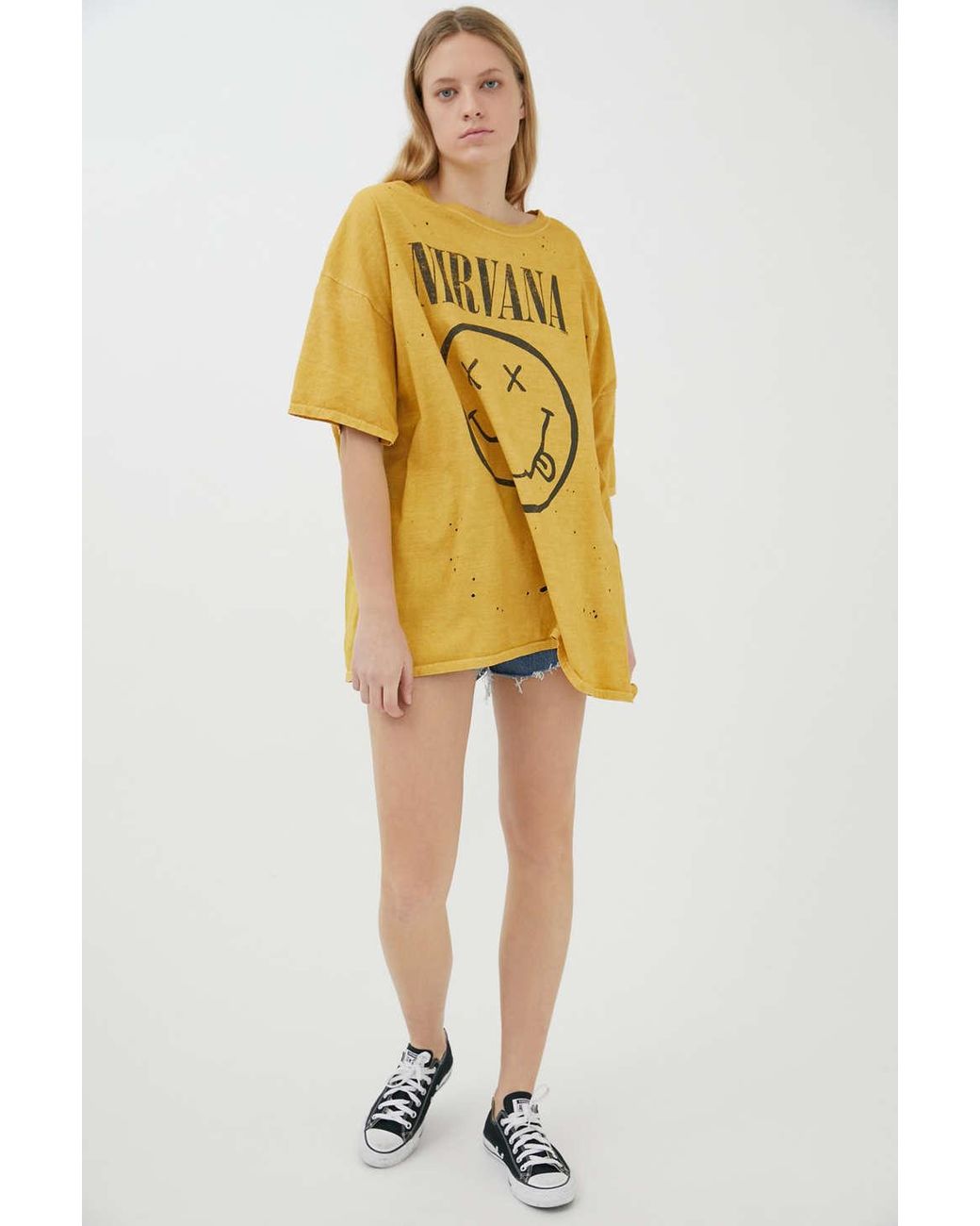 Urban Outfitters Destroyed T-shirt Dress | Lyst