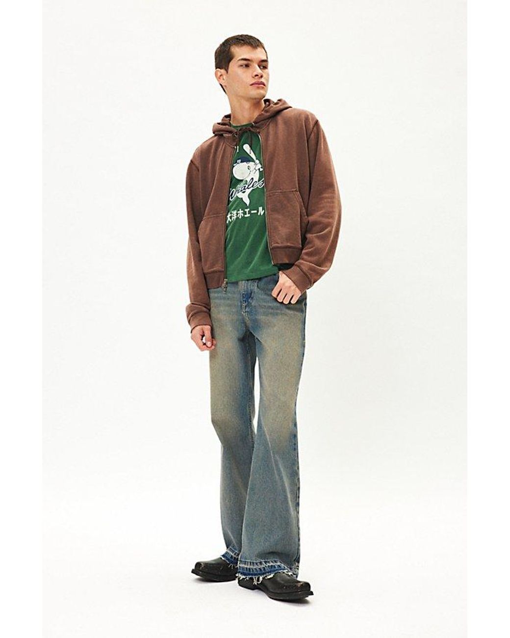 BDG Lenny Flare Leg Jean for Men Lyst