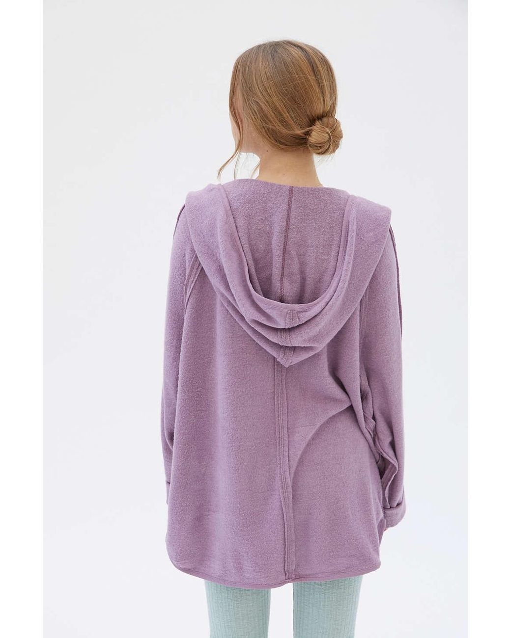Under Houston Slouchy Hooded Cardigan 