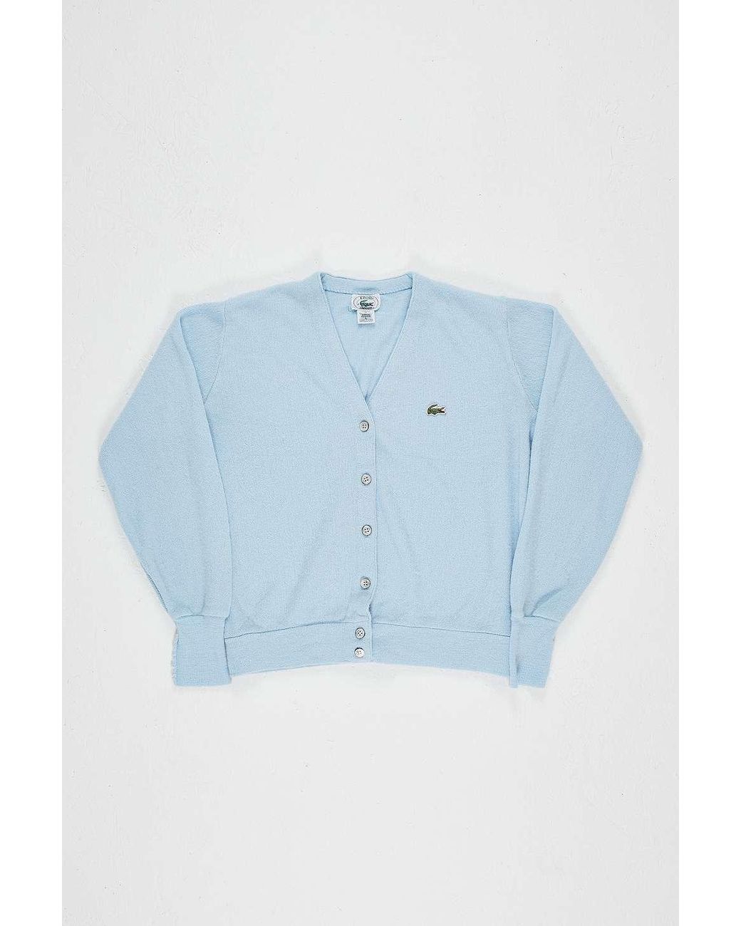 Urban Renewal One of a kind Light Blue Lacoste Cardigan Lyst UK