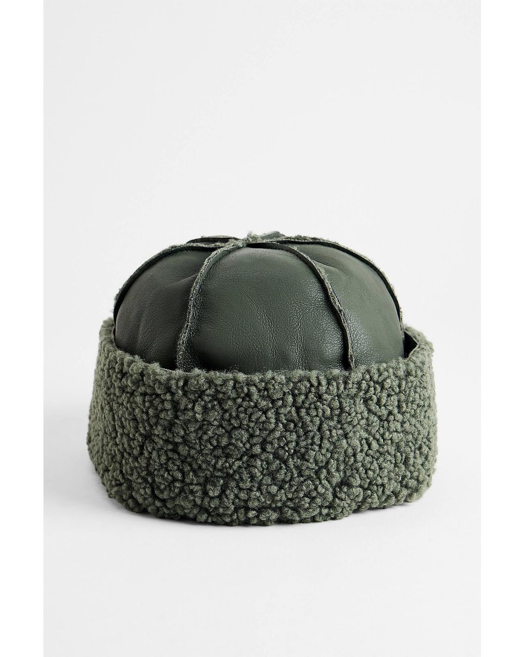 Urban Outfitters Green Uo Faux Suede Docker Hat for men