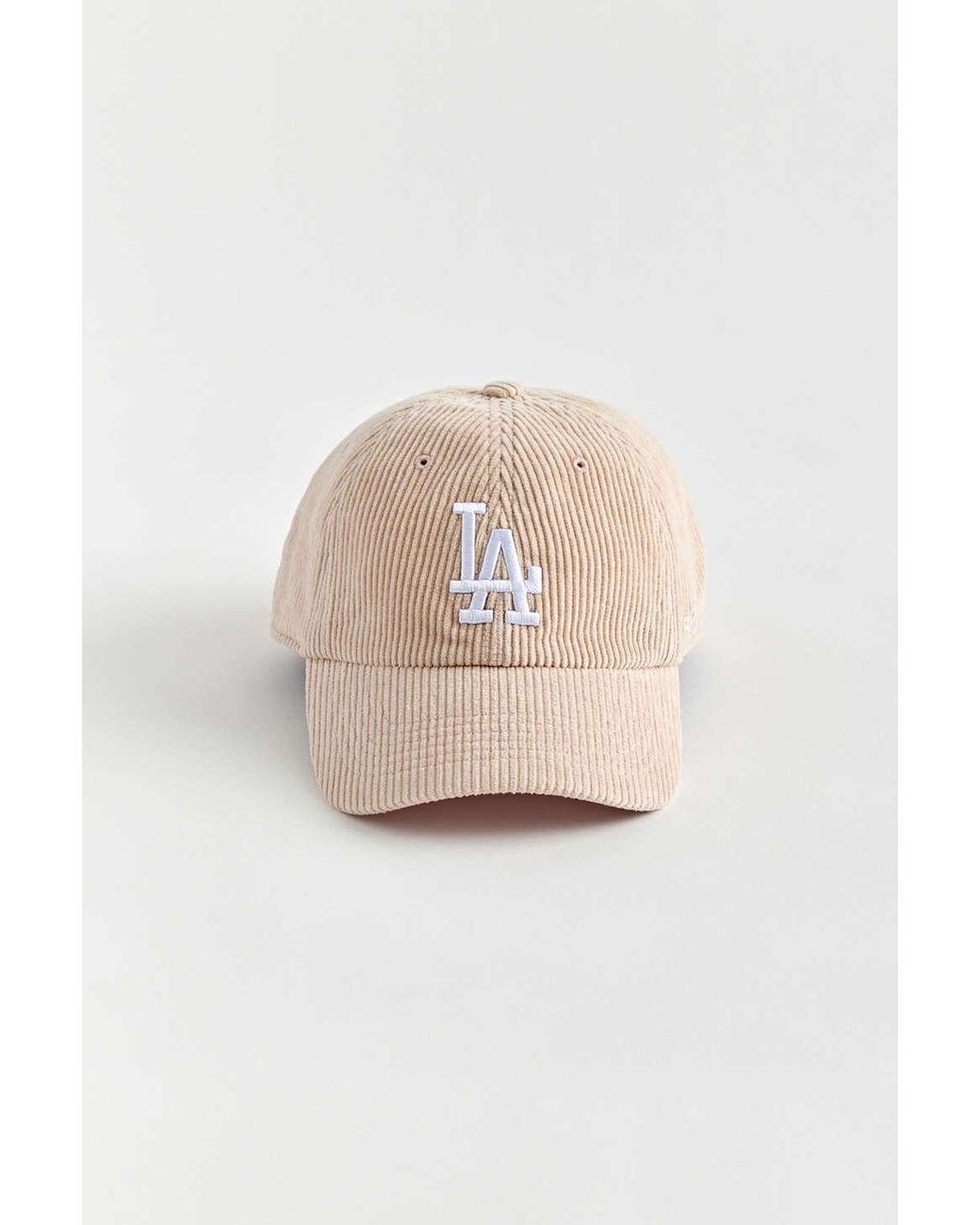 '47 Uo Exclusive Mlb Los Angeles Dodgers Cord Cleanup Baseball Hat In