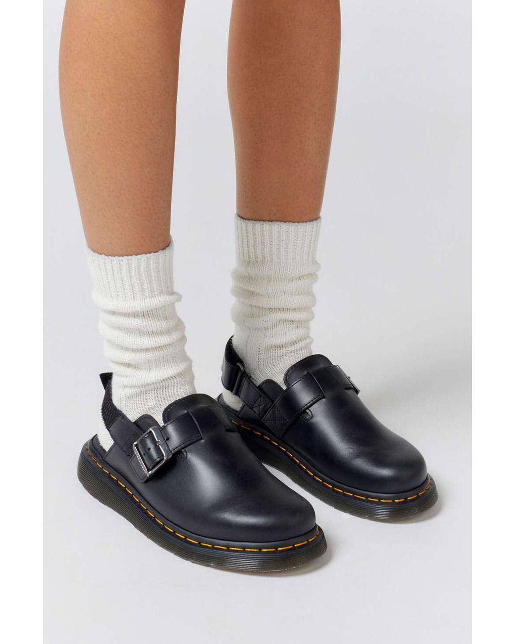 Dr. Martens Ii Slingback Mule in Gray Lyst