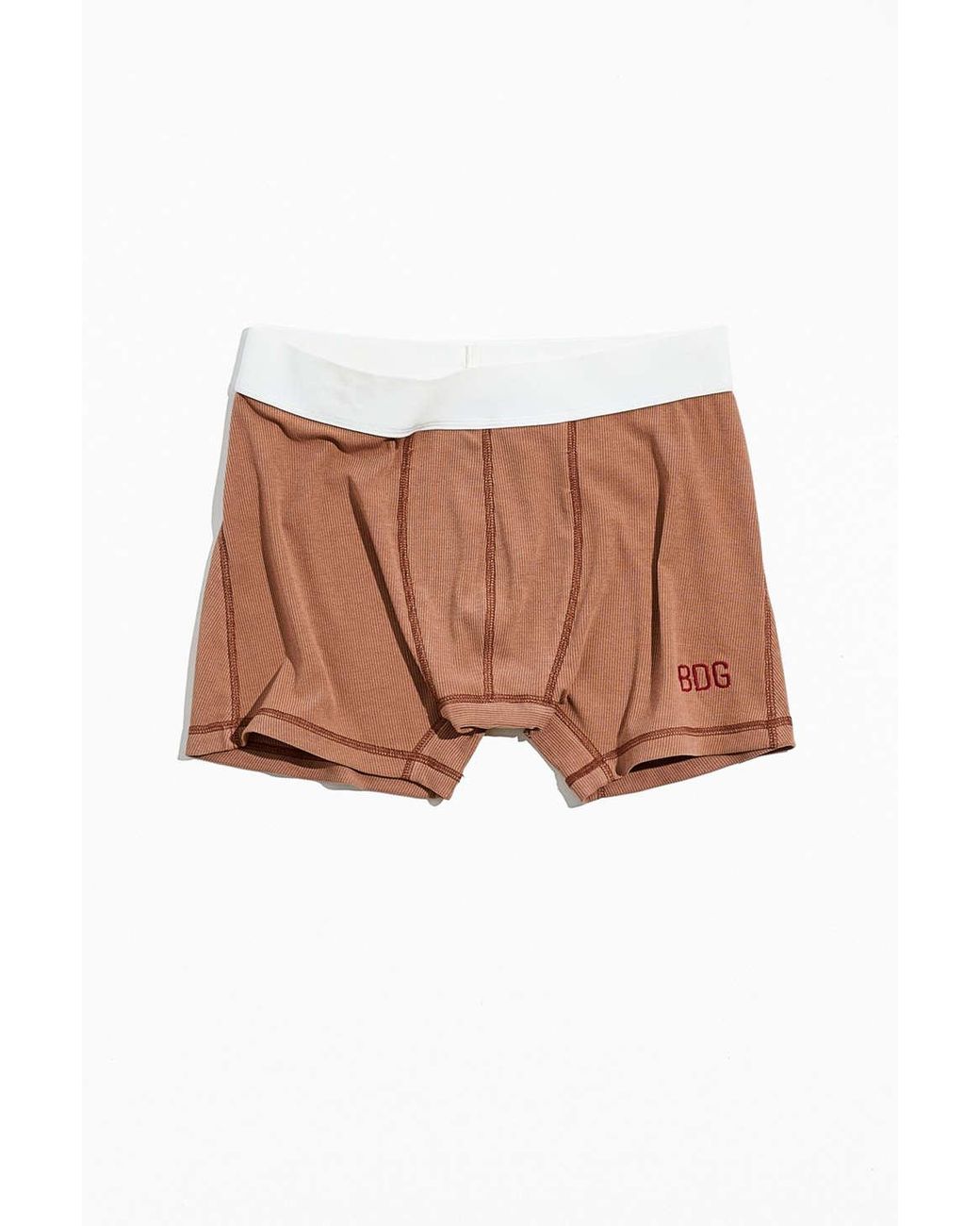 BDG Ribbed Boxer Brief in Brown for Men | Lyst